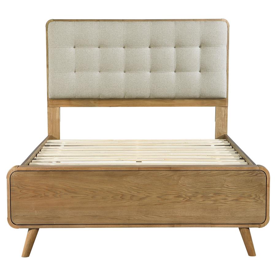 Robyn Wood Full Platform Bed Light Ash view 4