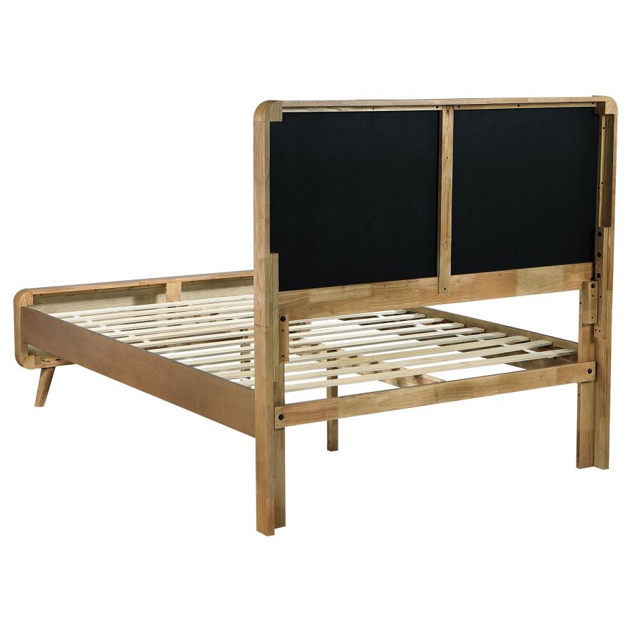 Robyn Wood Full Platform Bed Light Ash view 5