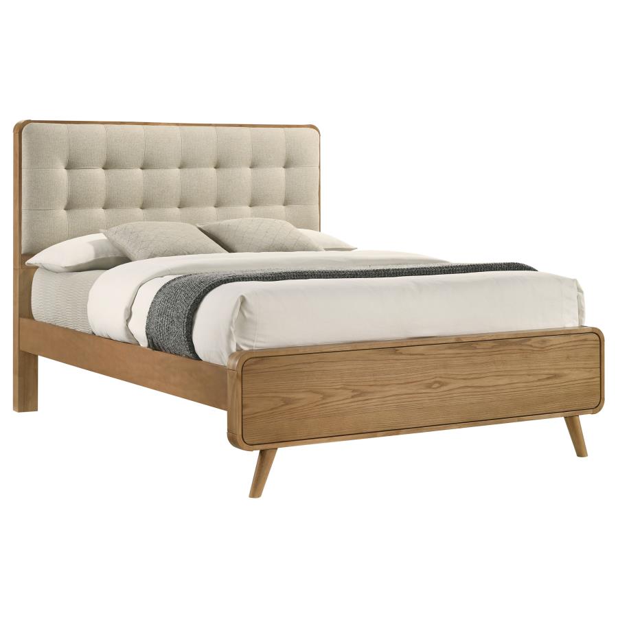Robyn Wood Eastern King Platform Bed Light Ash view 3