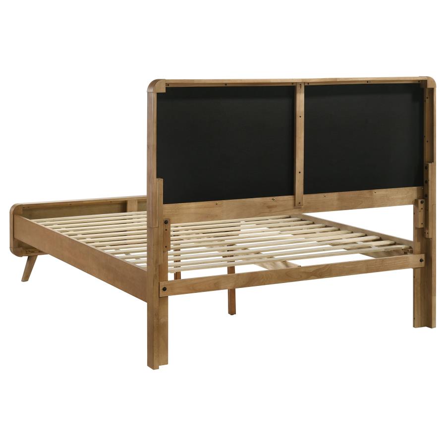 Robyn Wood Eastern King Platform Bed Light Ash view 7