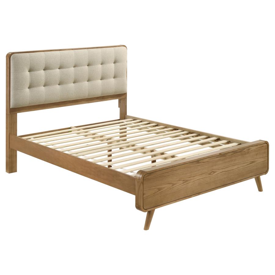 Robyn 4-piece Queen Bedroom Set Light Ash view 3