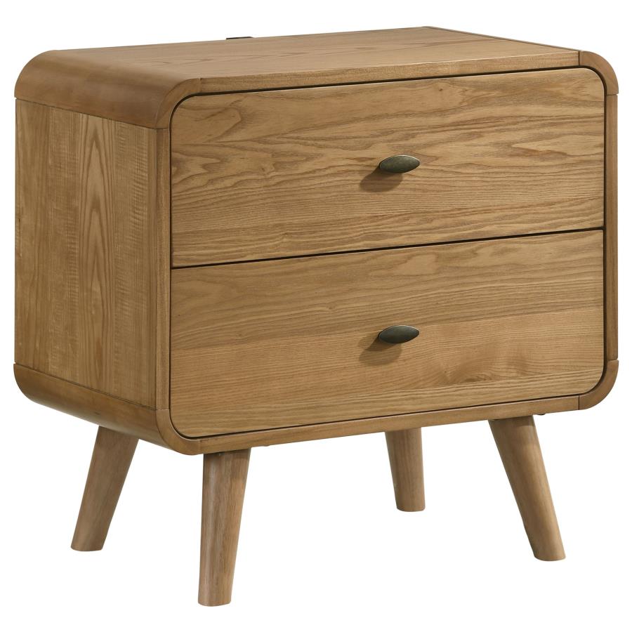 Robyn 4-piece Twin Bedroom Set Light Ash view 5