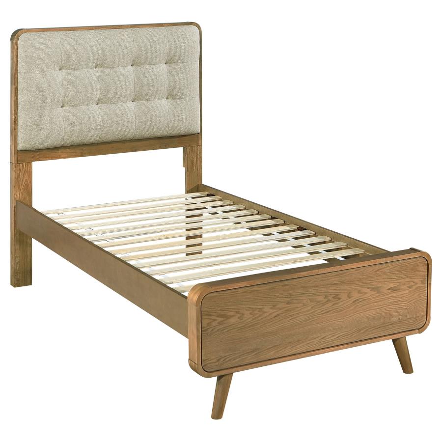 Robyn 5-piece Twin Bedroom Set Light Ash view 3