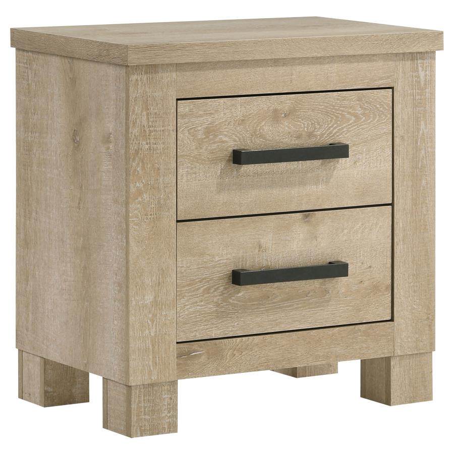 Oakglen 4-piece Eastern King Bedroom Set Weathered Oak view 5