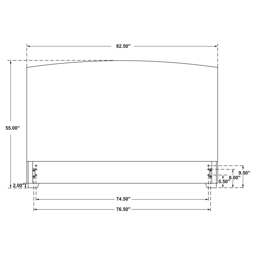 Laughton Woven Banana Leaf Eastern King Headboard Amber view 5