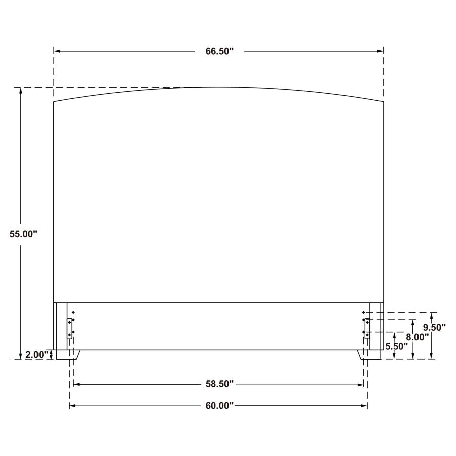 Laughton Woven Banana Leaf Queen Panel Headboard Amber view 5