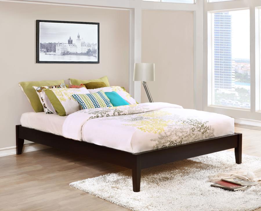 Hounslow Queen Universal Platform Bed Cappuccino view 2