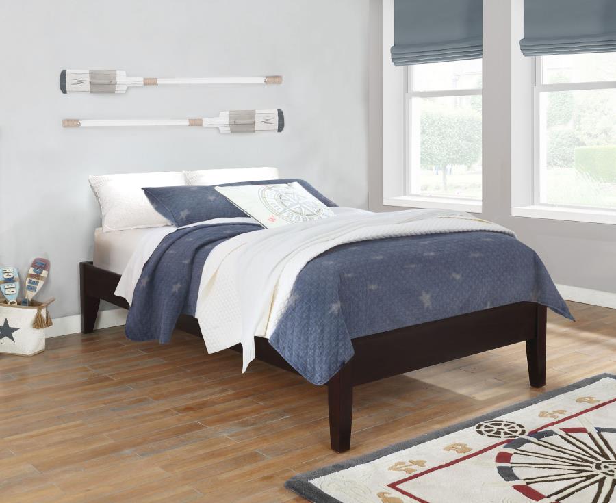 Hounslow Twin Universal Platform Bed Cappuccino view 2