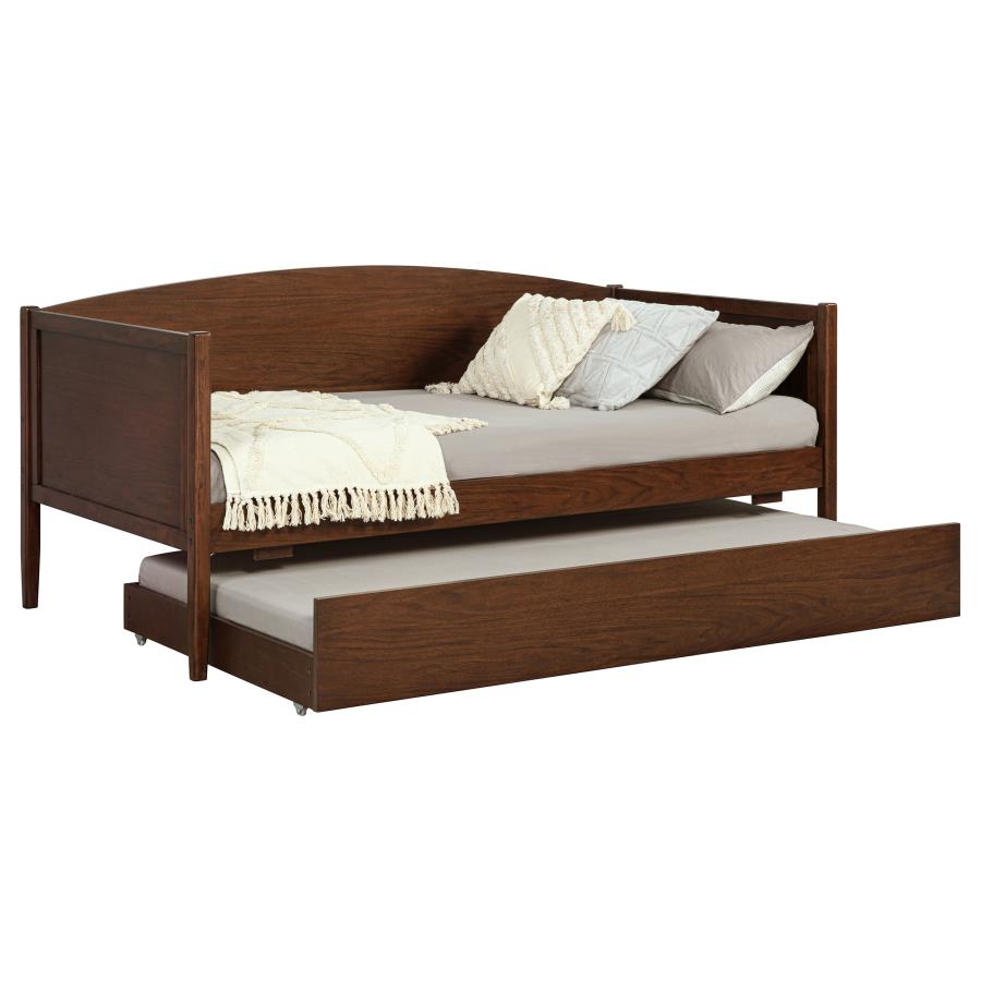 Bozeman Wood Twin Daybed With Trundle Medium Walnut view 3