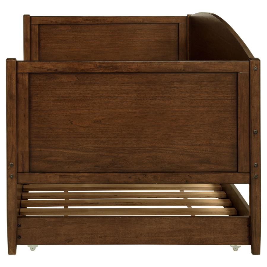 Bozeman Wood Twin Daybed With Trundle Medium Walnut view 7
