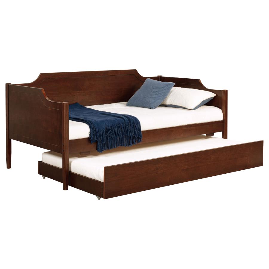 Redding Wood Twin Daybed With Trundle Cherry view 3