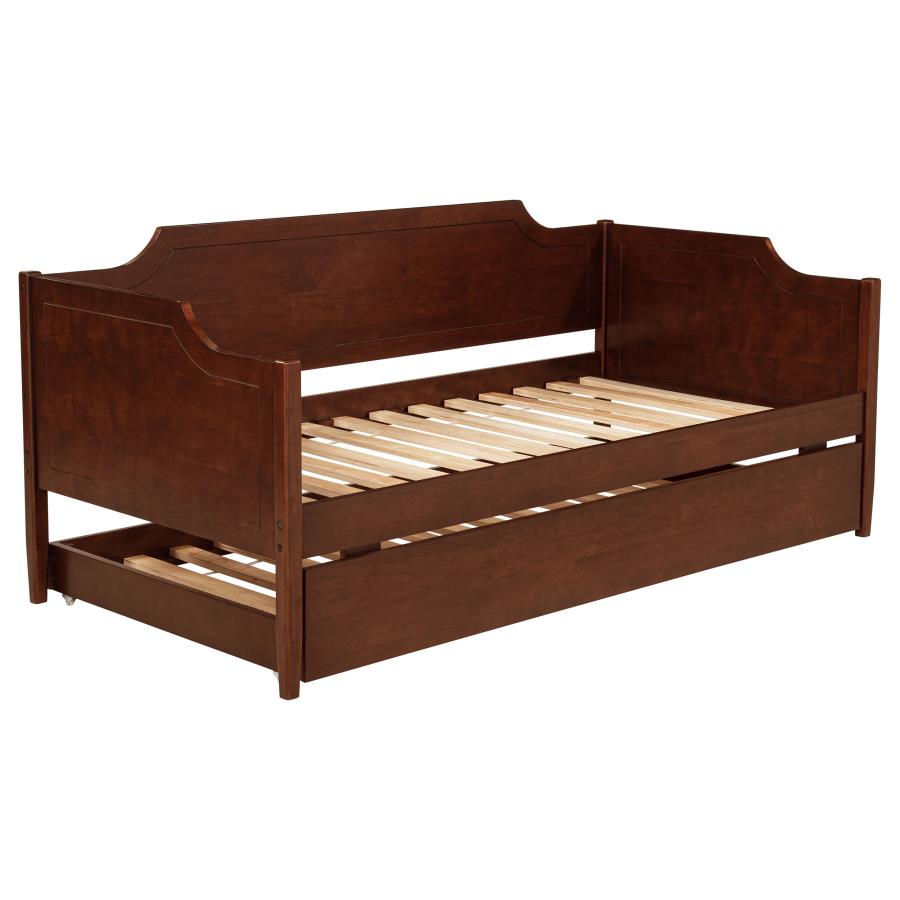 Redding Wood Twin Daybed With Trundle Cherry view 4