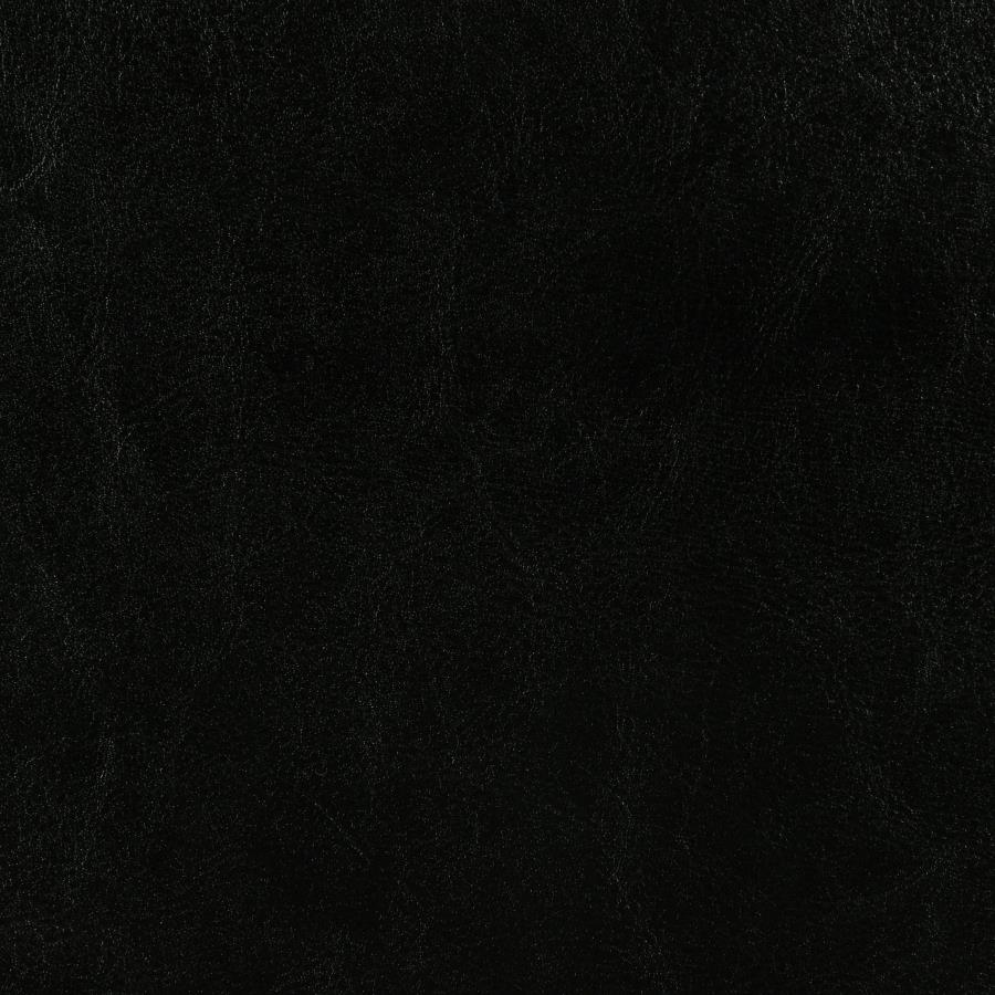Dorian Faux Leather Upholstered Queen Panel Bed Black view 2