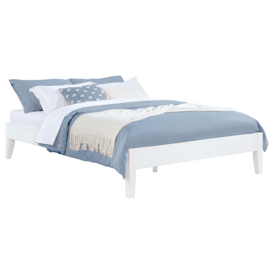 Hounslow Full Universal Platform Bed White view 3