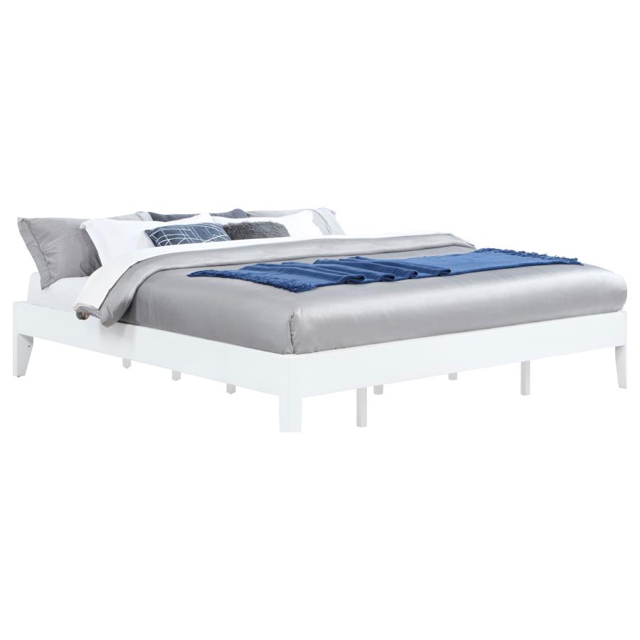 Hounslow Eastern King Universal Platform Bed White view 3