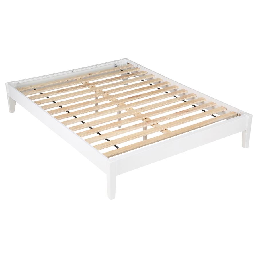 Hounslow Queen Universal Platform Bed White view 4