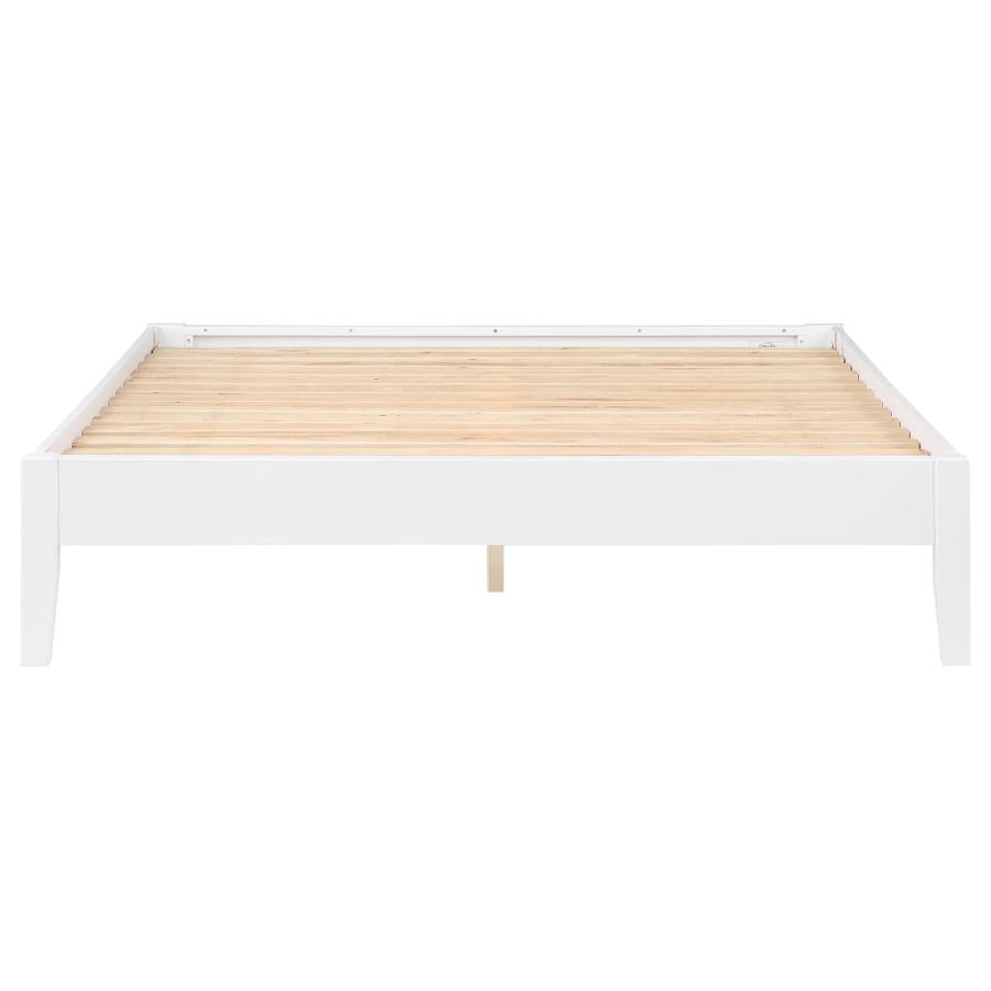 Hounslow Queen Universal Platform Bed White view 5