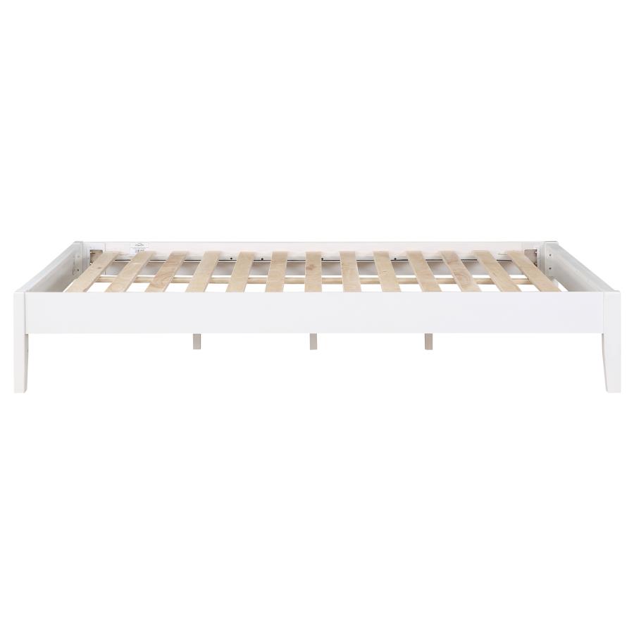 Hounslow Queen Universal Platform Bed White view 6