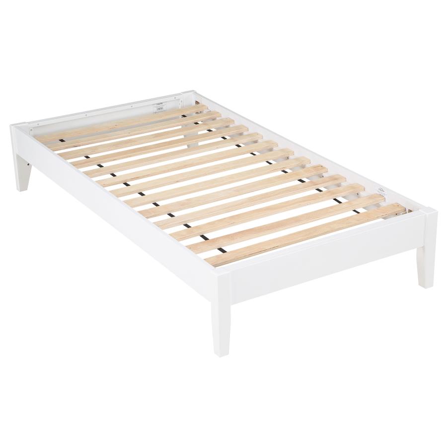 Hounslow Twin Universal Platform Bed White view 4