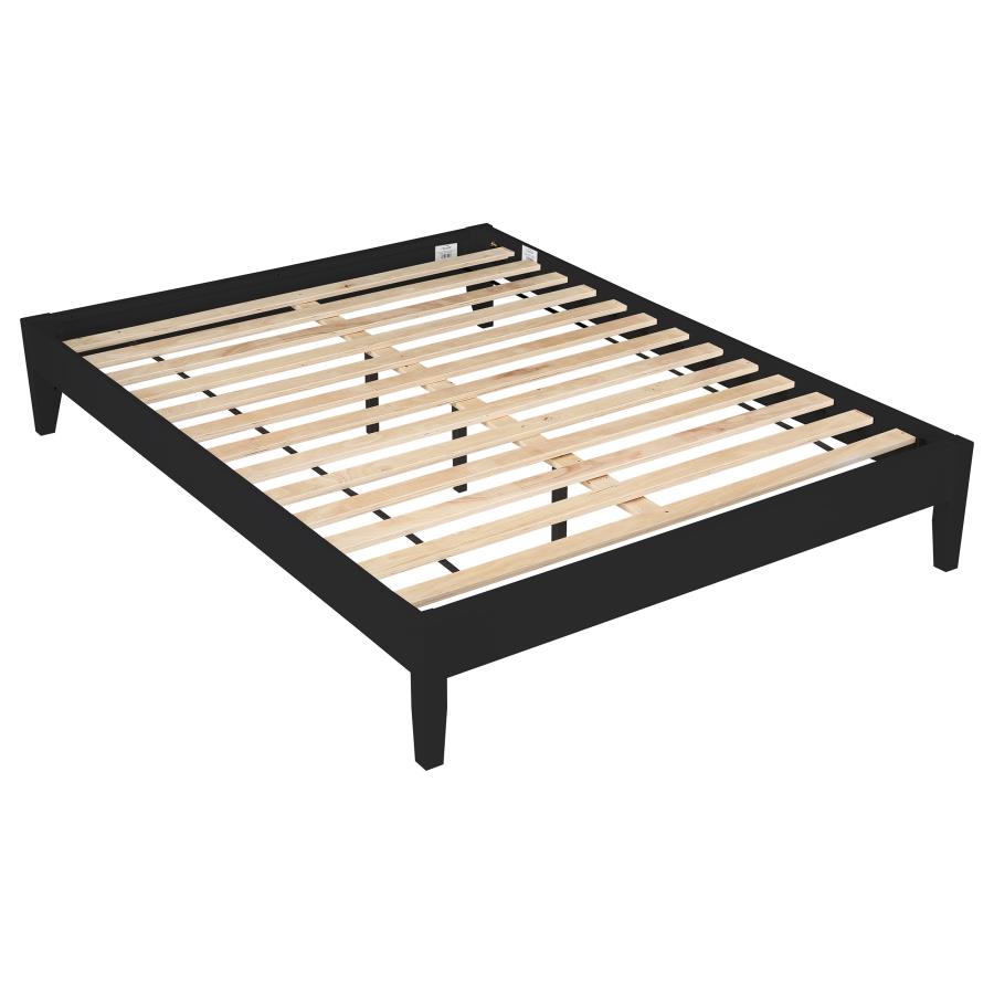 Hounslow Queen Universal Platform Bed Black view 4