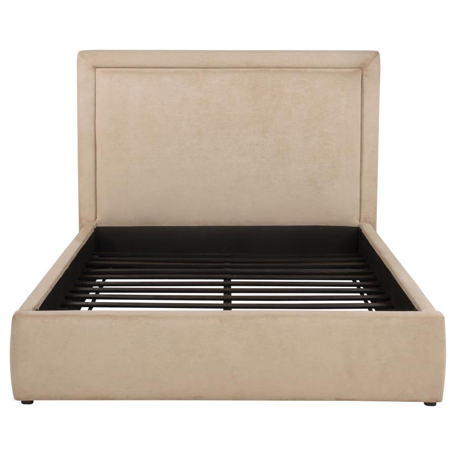 Lawson 54-inch Upholstered Eastern King Platform Bed Saddle view 4