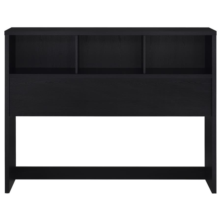 Westpark 49-inch Queen Bookcase Headboard Black view 3