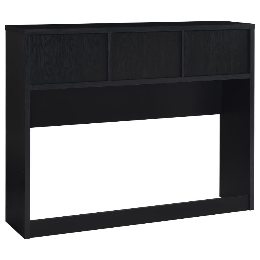 Westpark 49-inch Queen Bookcase Headboard Black view 5