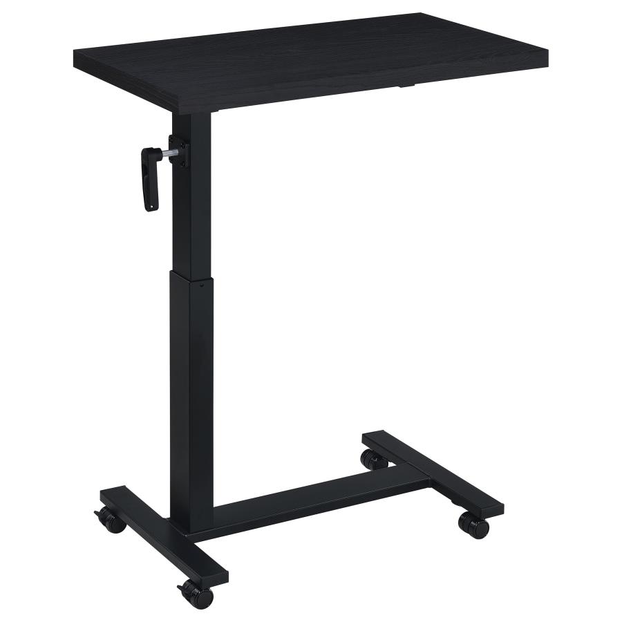 Westpark Height Adjustable Mobile Bedroom C-Table Black view 4