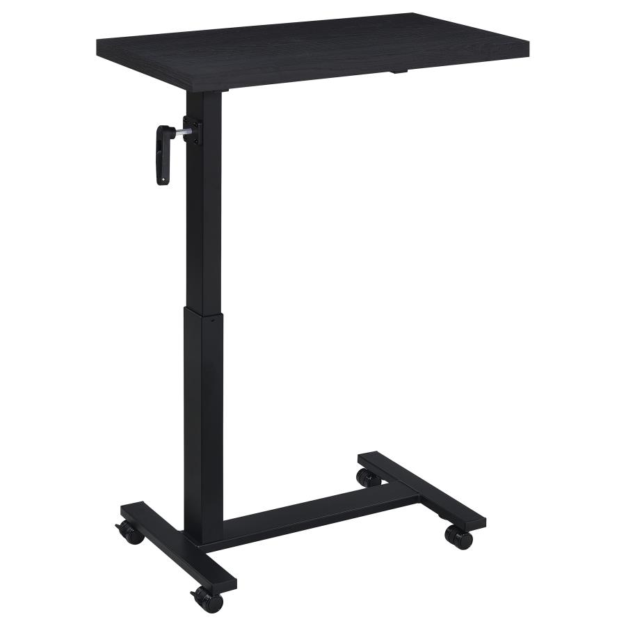 Westpark Height Adjustable Mobile Bedroom C-Table Black view 5