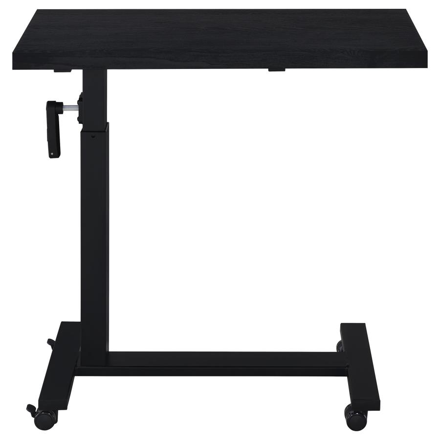 Westpark Height Adjustable Mobile Bedroom C-Table Black view 6