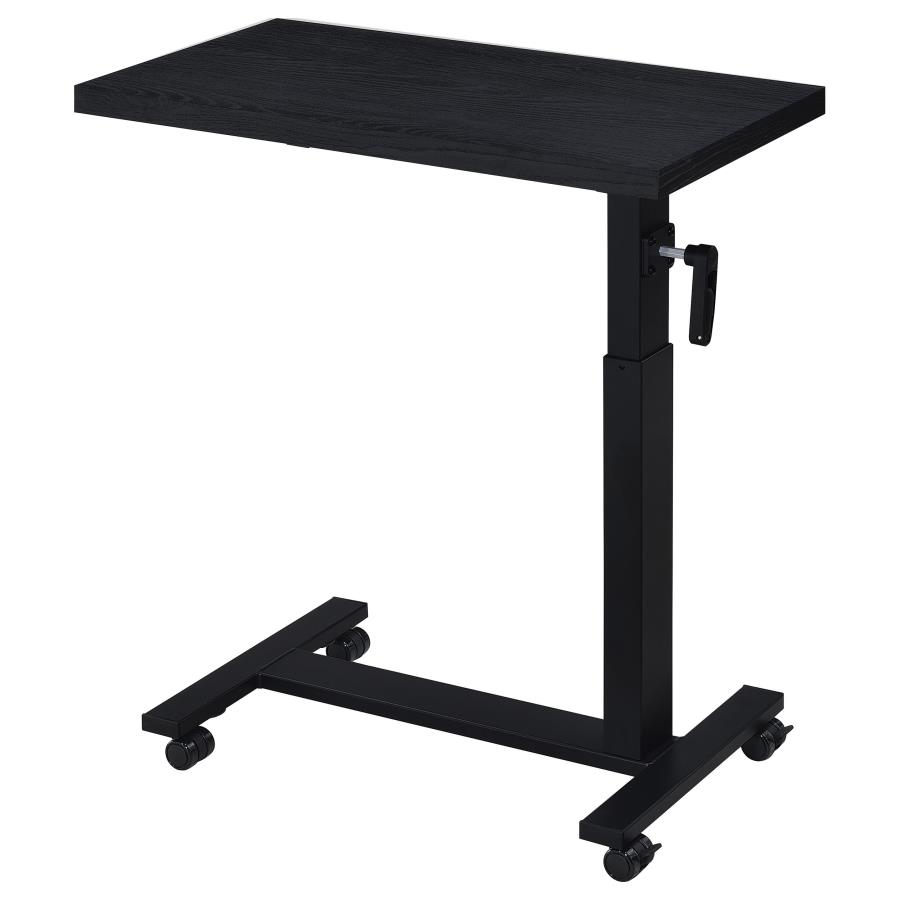 Westpark Height Adjustable Mobile Bedroom C-Table Black view 7