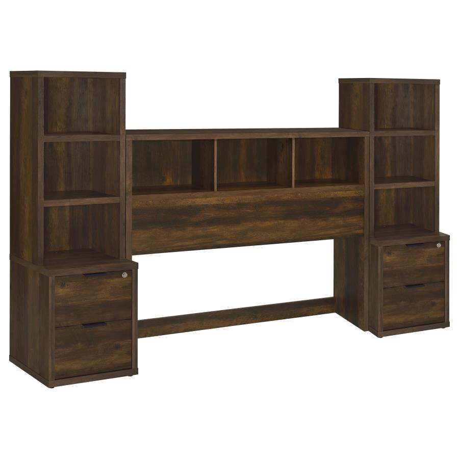 Westpark 3-piece Queen Bedroom Set Bookcase Headboard Pine view 2