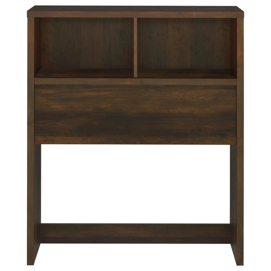Westpark 49-inch Twin Bookcase Headboard Dark Pine view 3
