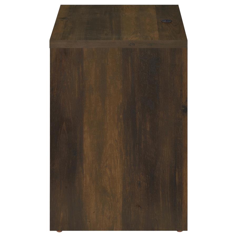 Westpark 2-drawer Nightstand LED Lights and USB Dark Pine view 7