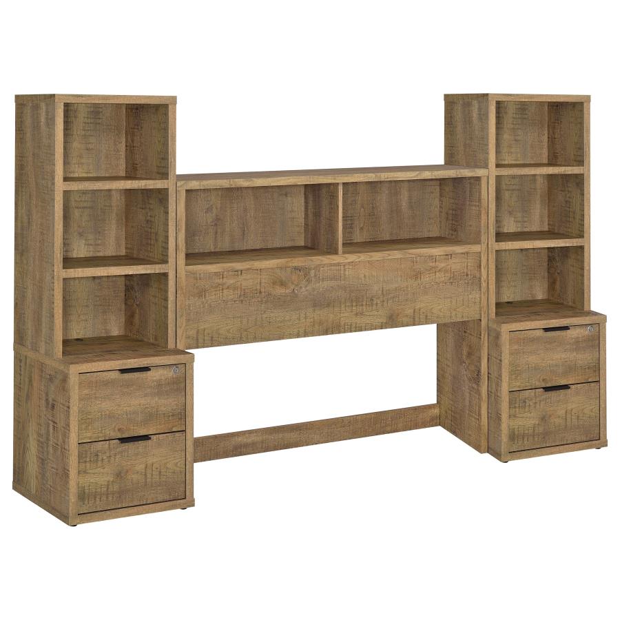 Westpark 3-piece Full Bedroom Set Bookcase Headboard Mango view 2