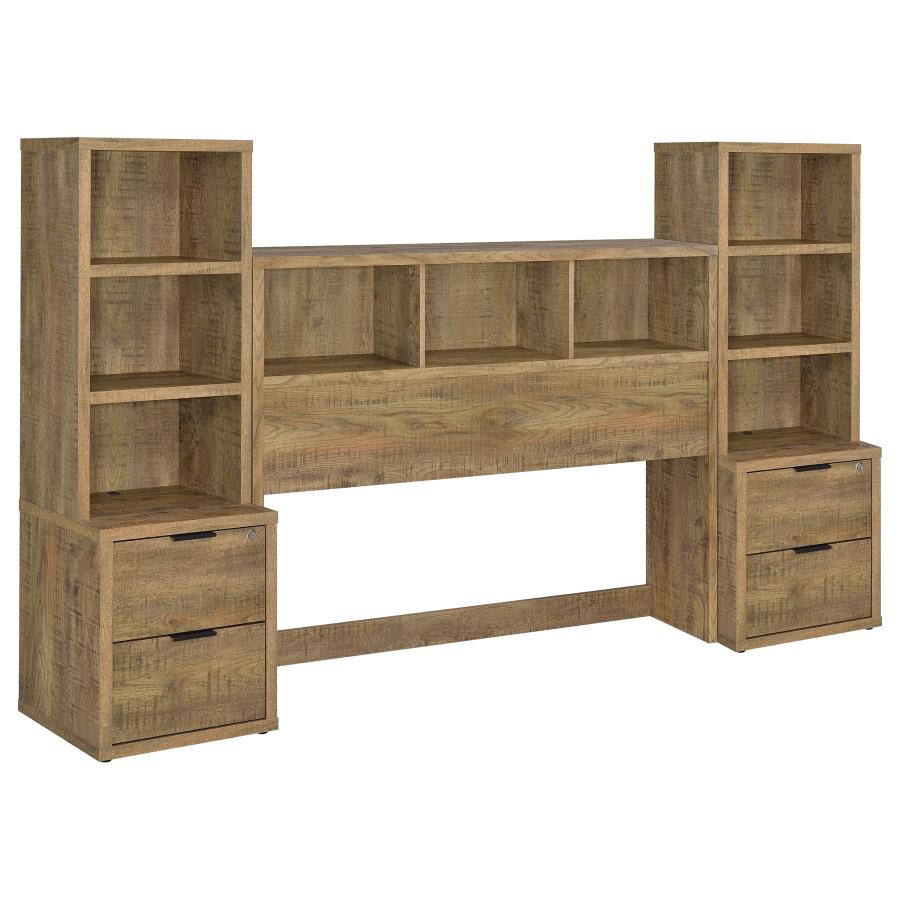 Westpark 3-piece Queen Bedroom Set Bookcase Headboard Mango view 2