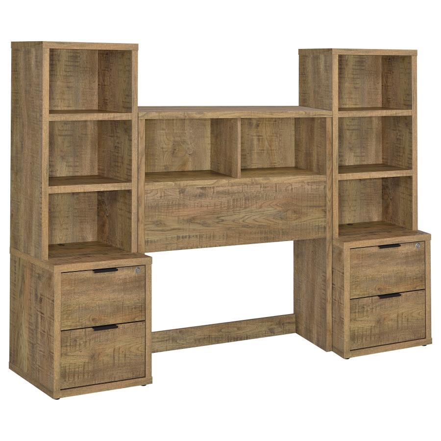 Westpark 3-piece Twin Bedroom Set Bookcase Headboard Mango view 2