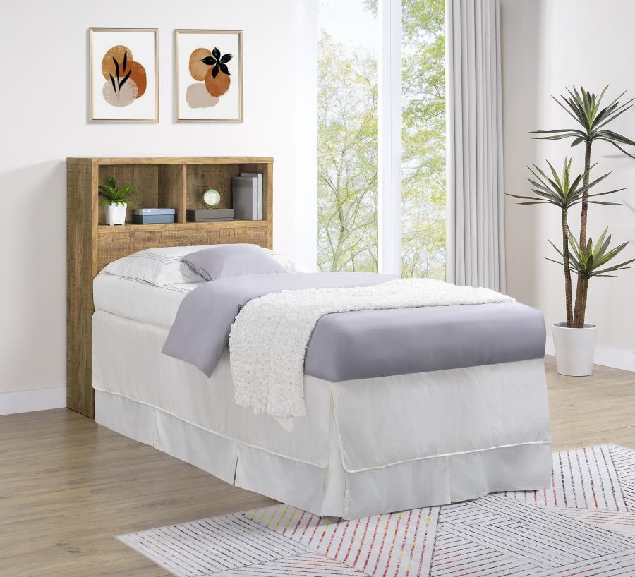 Westpark 49-inch Twin Bookcase Headboard Mango view 2