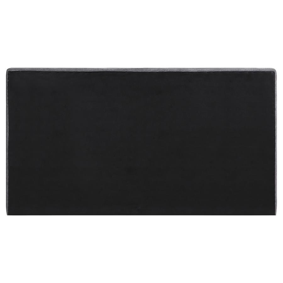 Gregory Upholstered Eastern King Panel Bed Graphite view 6