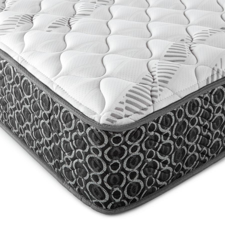Hayes Twin Firm Tight Top Hybrid Mattress White view 2