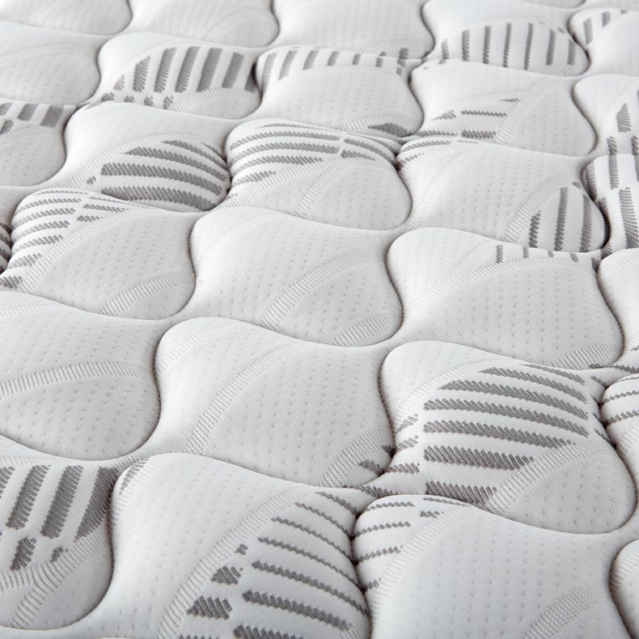 Hayes Twin Firm Tight Top Hybrid Mattress White view 3