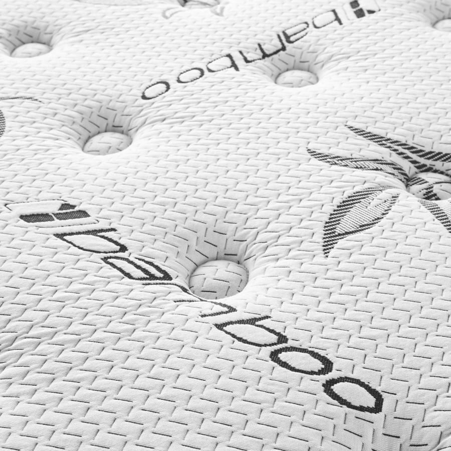 Sommet 13-inch Queen Bamboo Euro Top Memory Foam Hybrid Mattress view 3