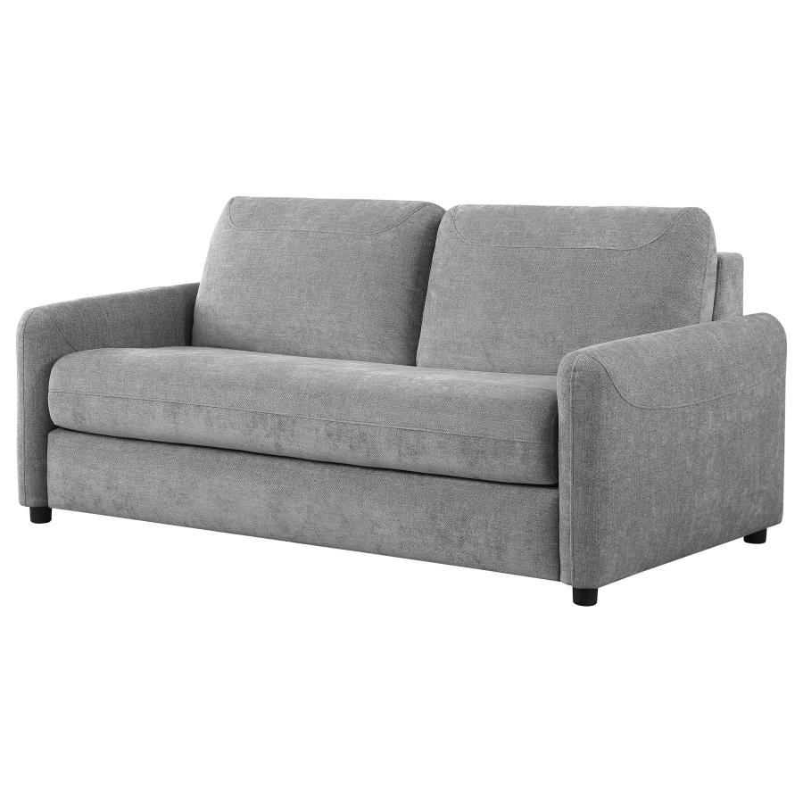 Rylie Upholstered Sofa Sleeper with Queen Mattress Grey view 6