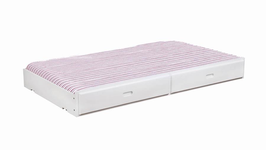 Chapman Wood Storage Trundle White view 2
