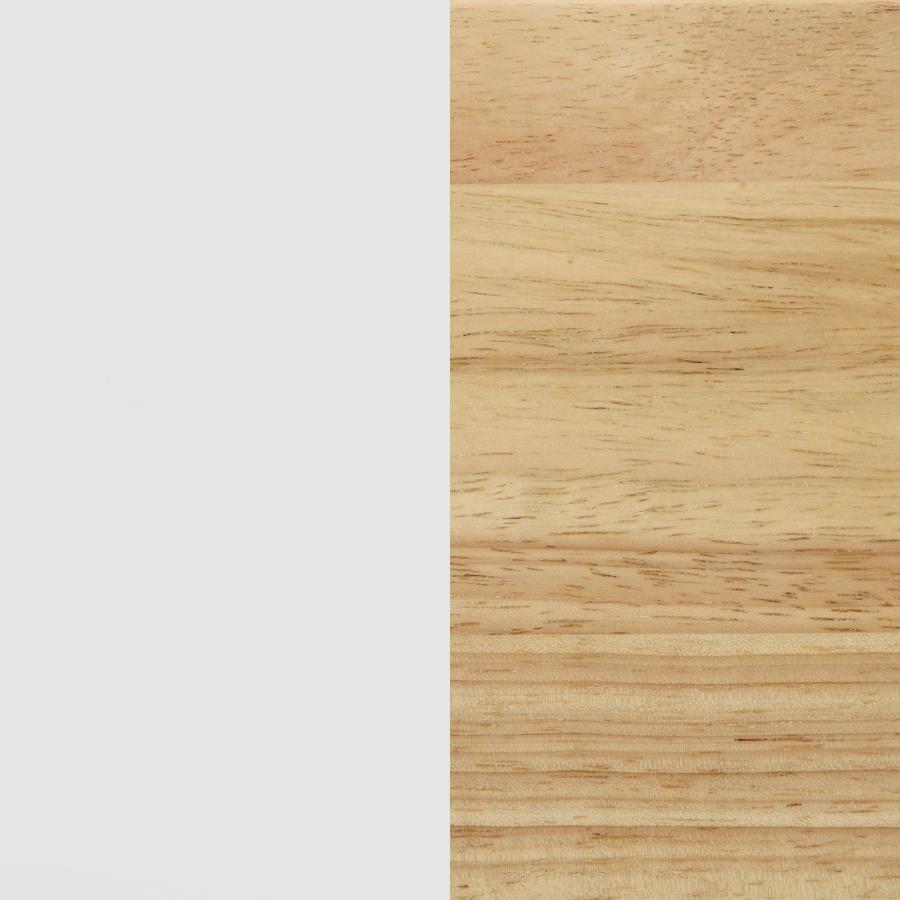 Frankie Twin Over Twin Bunk Bed with 7-inch Mattresses White view 5