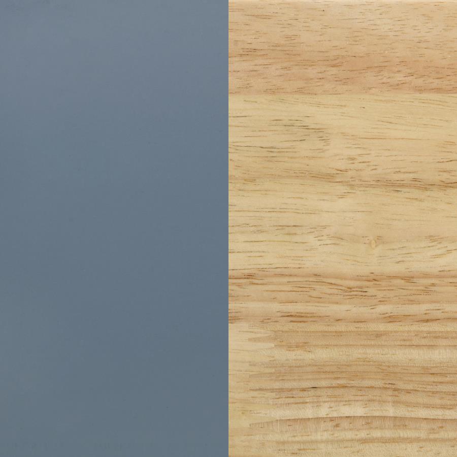 Frankie Twin Over Twin Bunk Bed with 7-inch Mattresses Blue view 5