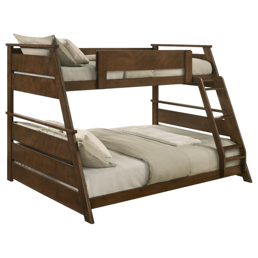 Holden Wood Veneer Twin Over Full Bunk Bed Walnut view 5