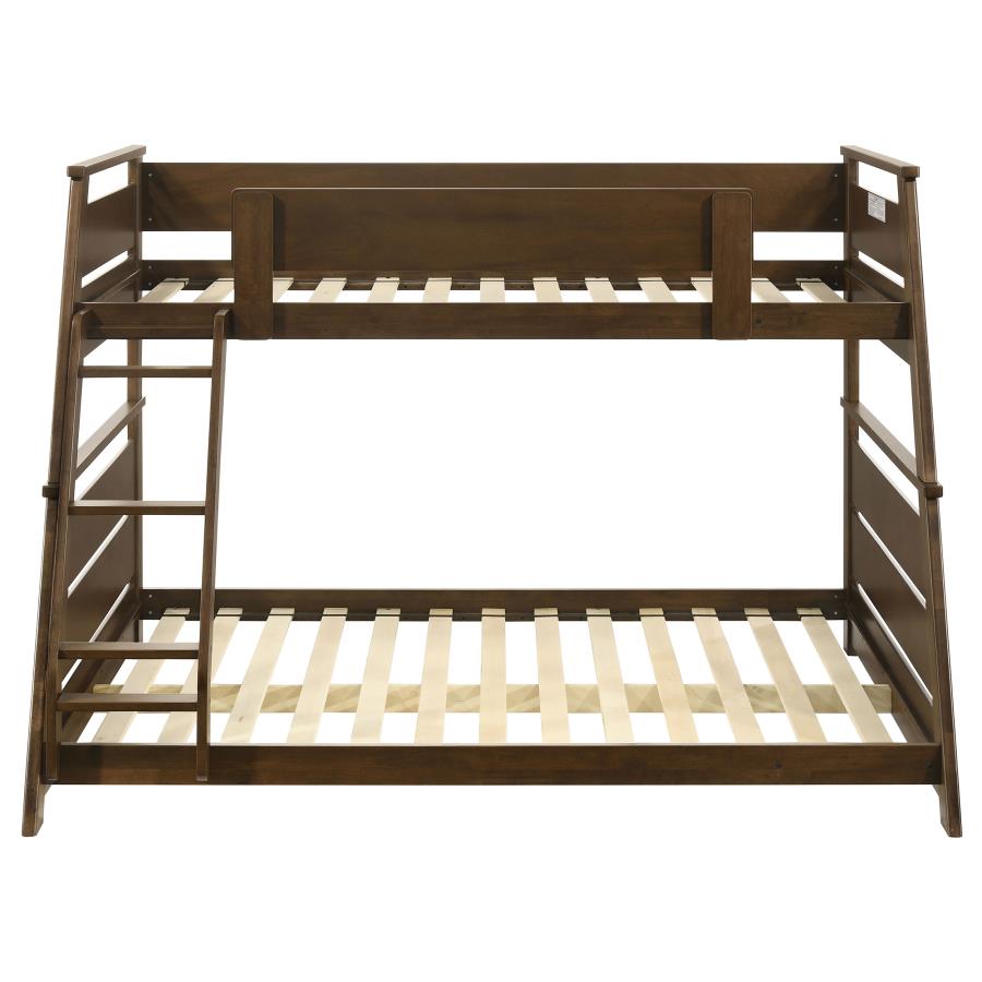 Holden Wood Veneer Twin Over Full Bunk Bed Walnut view 6