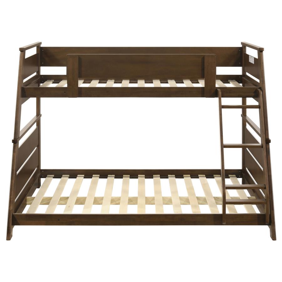 Holden Wood Veneer Twin Over Full Bunk Bed Walnut view 7