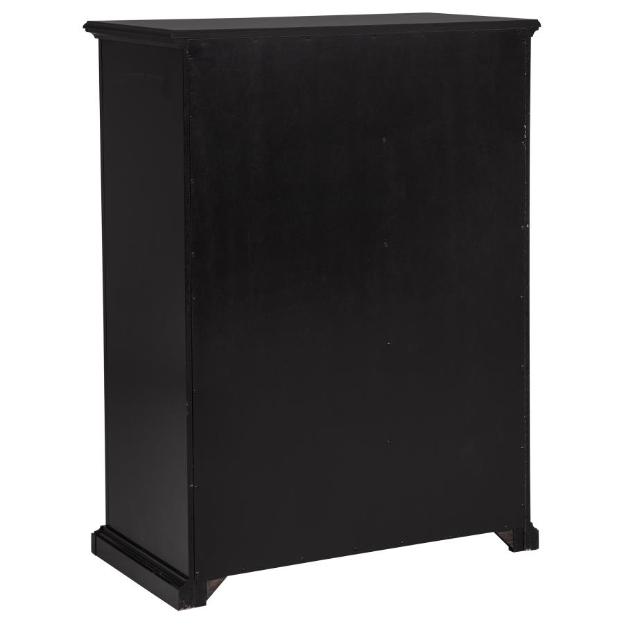 Sumerlin 6-drawer Bedroom Chest of Drawers Black view 7